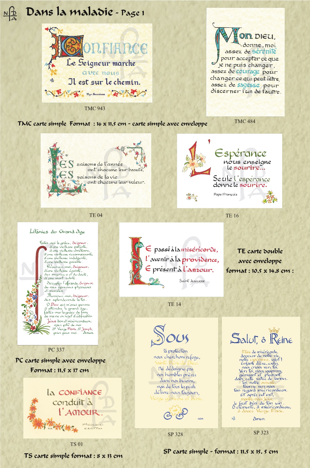 Abbaye Argentan Dans la maladie page 1